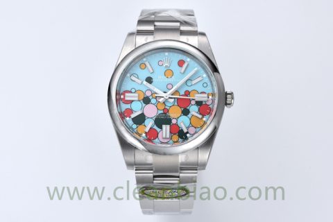 C厂Clean劳力士41mm蚝式恒动m124300-0008泡泡面「3230机芯」